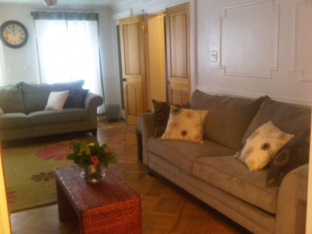 Classic Brownstone Garden Apartment